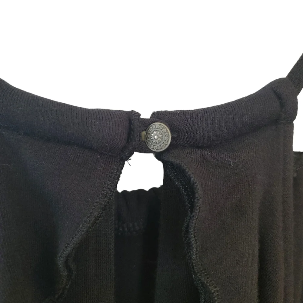 American Eagle Outfitters Long Maxi Dress with cutouts & slit size Medium Black - Picture 7 of 7